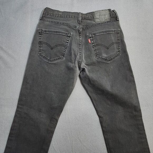 Levi's 541 Men 29X30 (30X28) Black Athletic Taper Fit Jeans - Picture 4 of 13